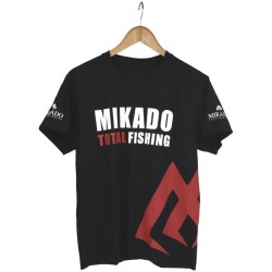 Mikado Total Fishing T-Särk Black L